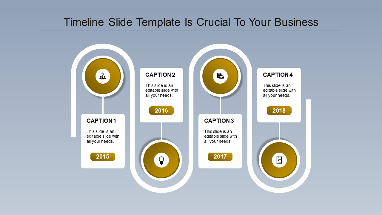 Timeline Template PowerPoint for Comprehensive Planning